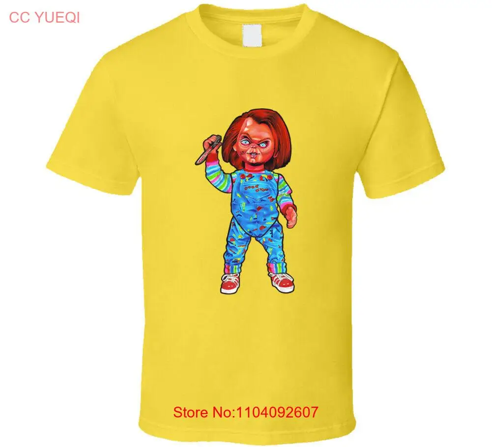 Chucky Say Hello To My Knive Vintage Retro Style T-shirt And Apparel T Shirt