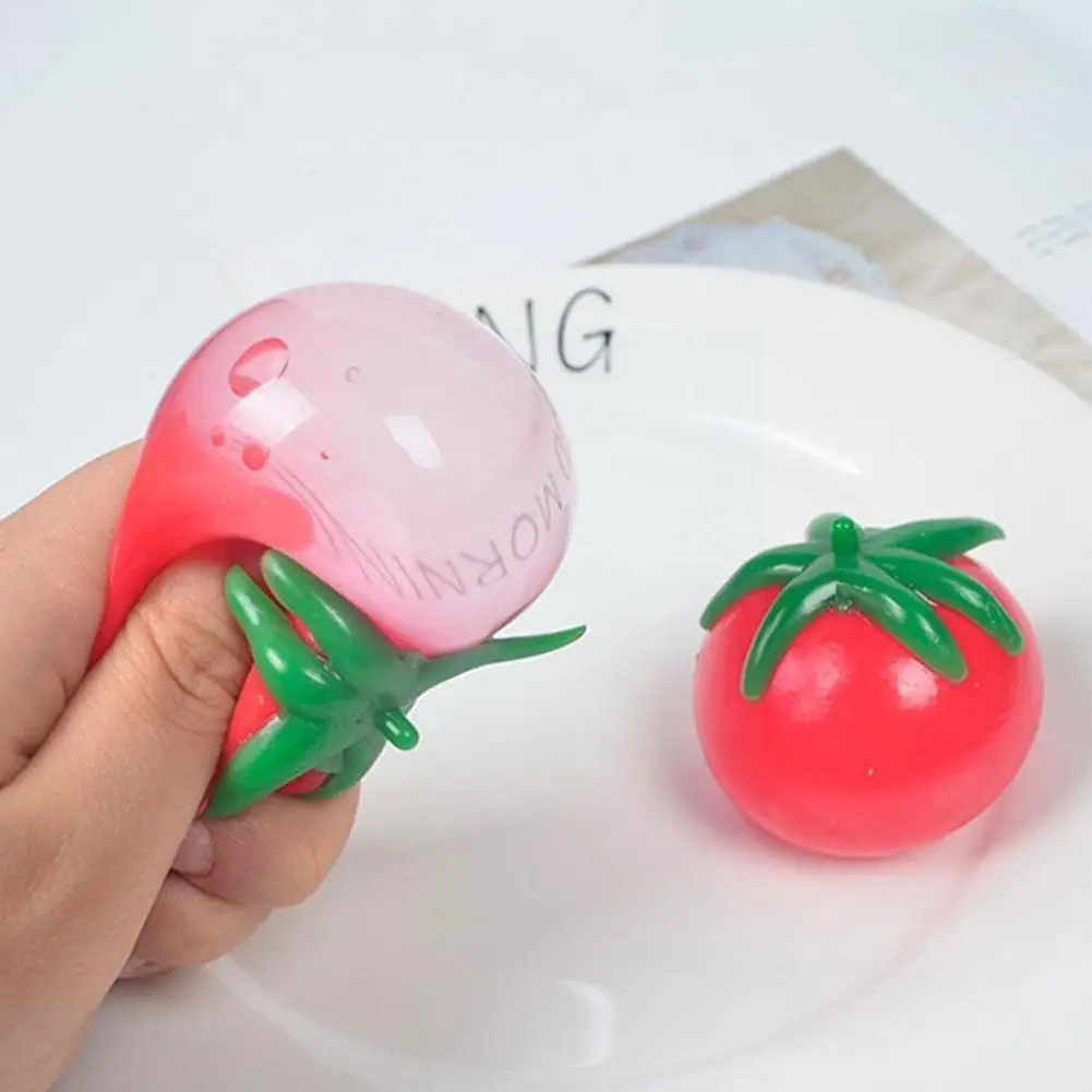 

Vent Water Ball Vent Pig Decompression Tricky Ball Day Vent Unbreakable Vent Children's Tomato Christmas Fruit Gif M0e9