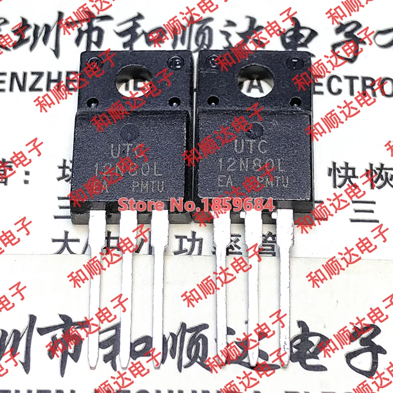 

UTC12N80L 12A 800V TO-220F