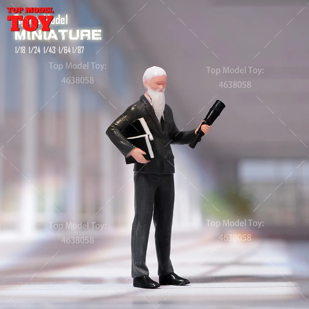 Окрашенные миниатюры 1/64 1/87 1/18 1/24 1/43 учитель ученика Женская сцена фигурка кукла