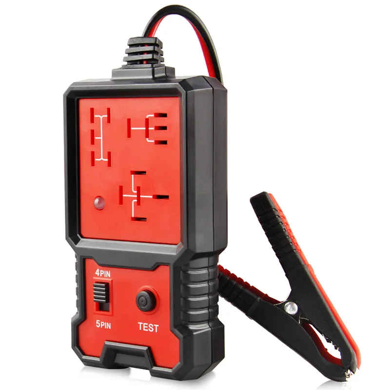 

Car Relay Tester 12V Automotive Electronic Relay Tester LED Indicator Light Battery Checker Aoltage Tester Universal