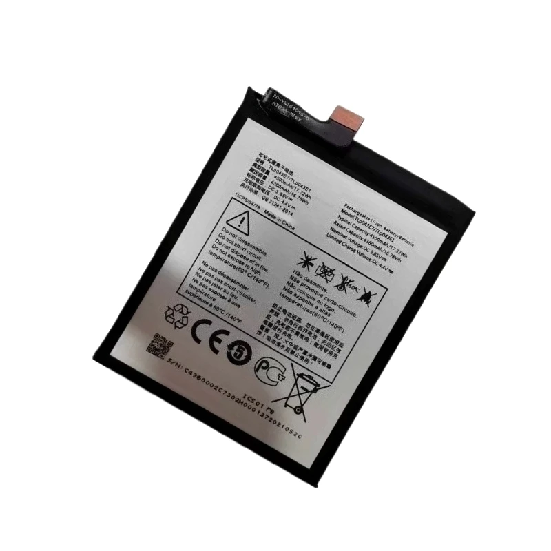 Фото Новый аккумулятор для мобильного телефона TLP043E7 TLP043E1 TLP043F1 3.85V 4500mAh для TCL 10 5G UW, для Alcatel T790H T790S T790W T790Y T790Z. №4