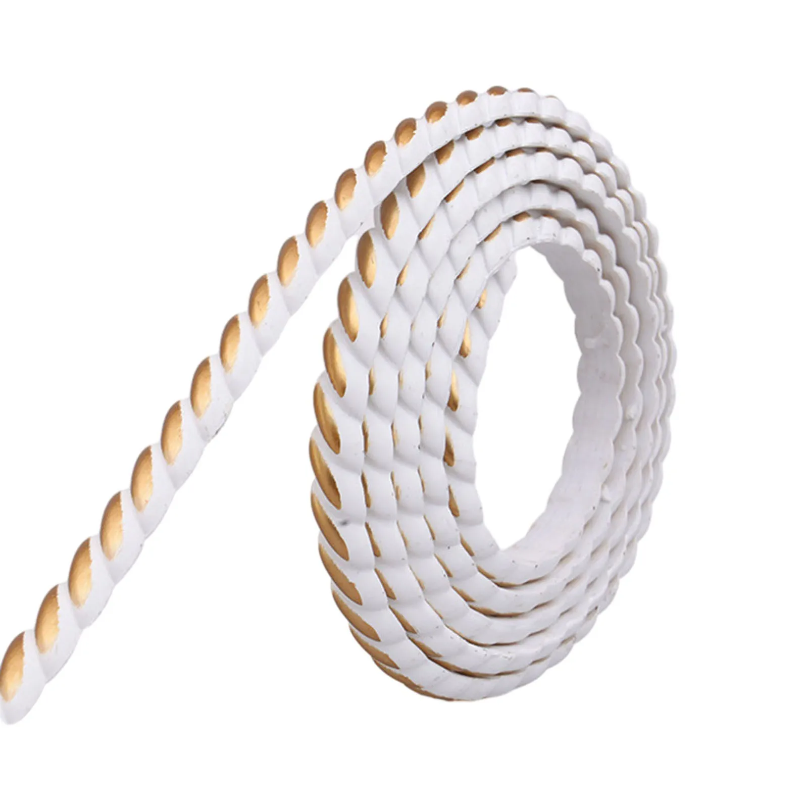 Самоклеящаяся ПВХ зеркальная отделка 5 м 3D лента Потолочная литьевая линия фон