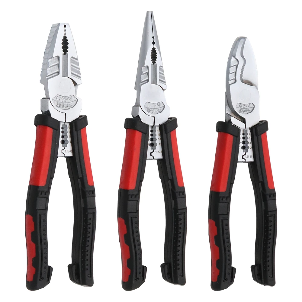 

WAIT Multifunctional Pliers Wire Stripper Crimper Cable Cutter Multitool