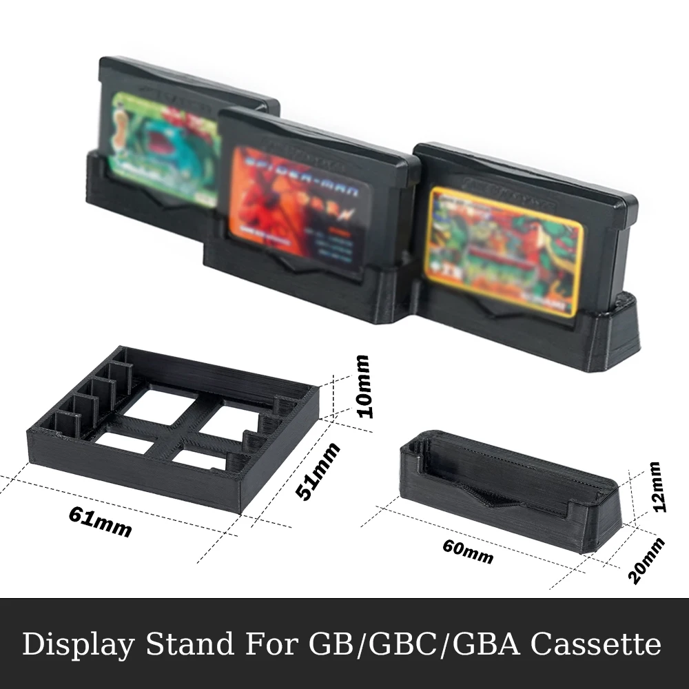 Подставка для хранения картриджей с 3D рисунком игровых карт подставка Gameboy/Gameboy