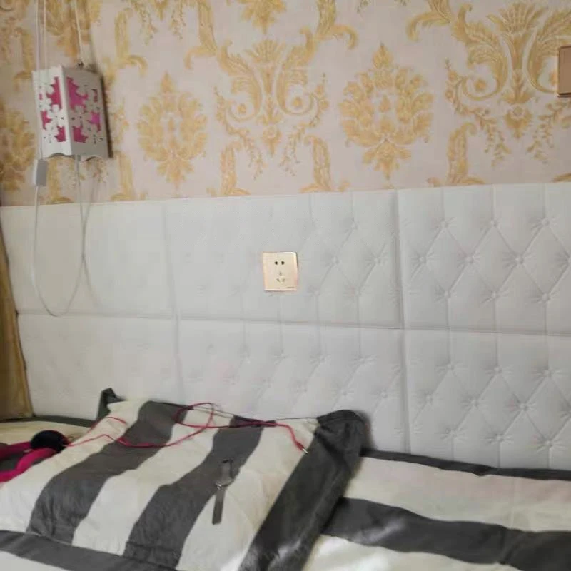 

3D Anti-collision Pad Waterproof Self-adhesive Back Wall Children's Room Wall Sticker Headboard Pad Wall Background Baby