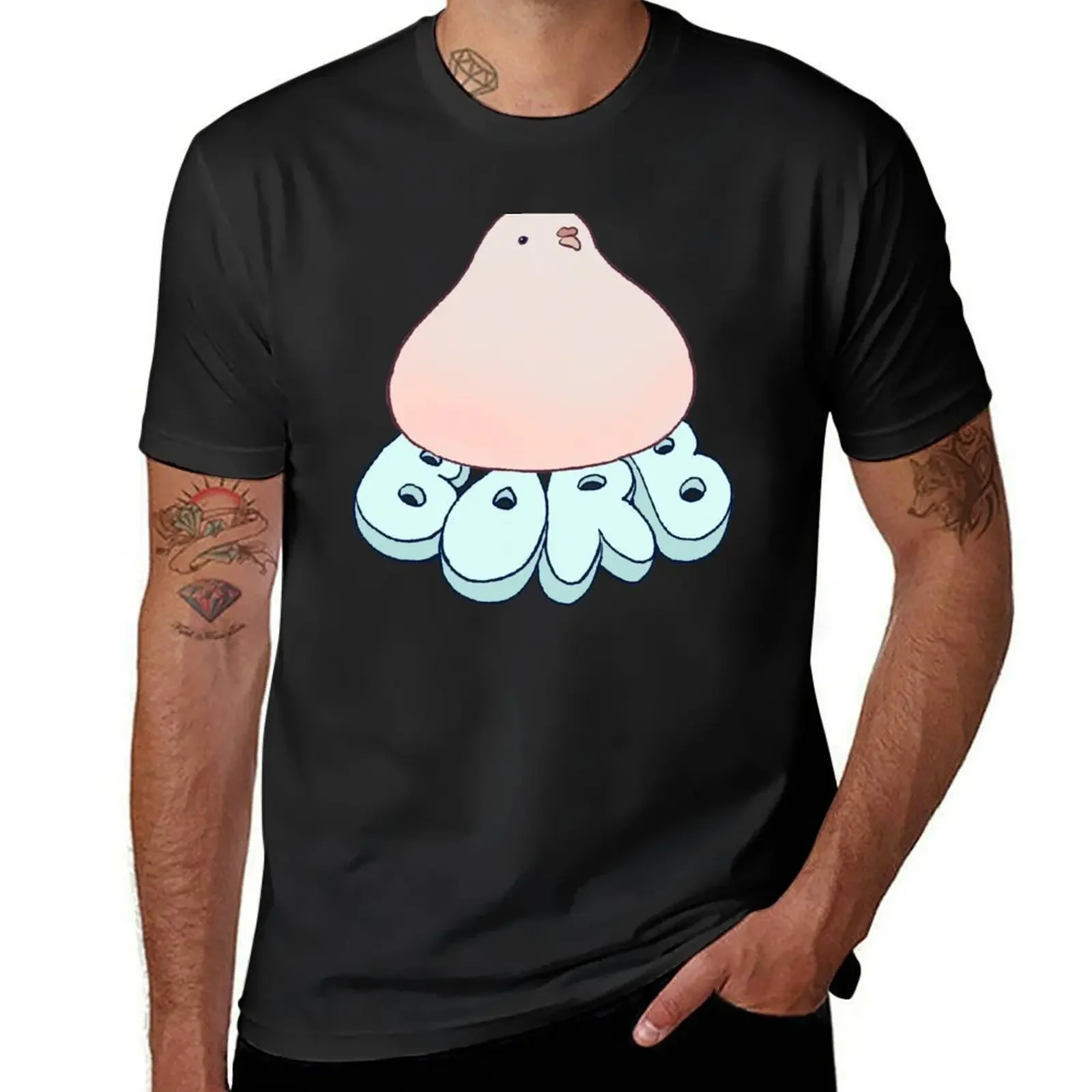 Мужская Винтажная Футболка Borb