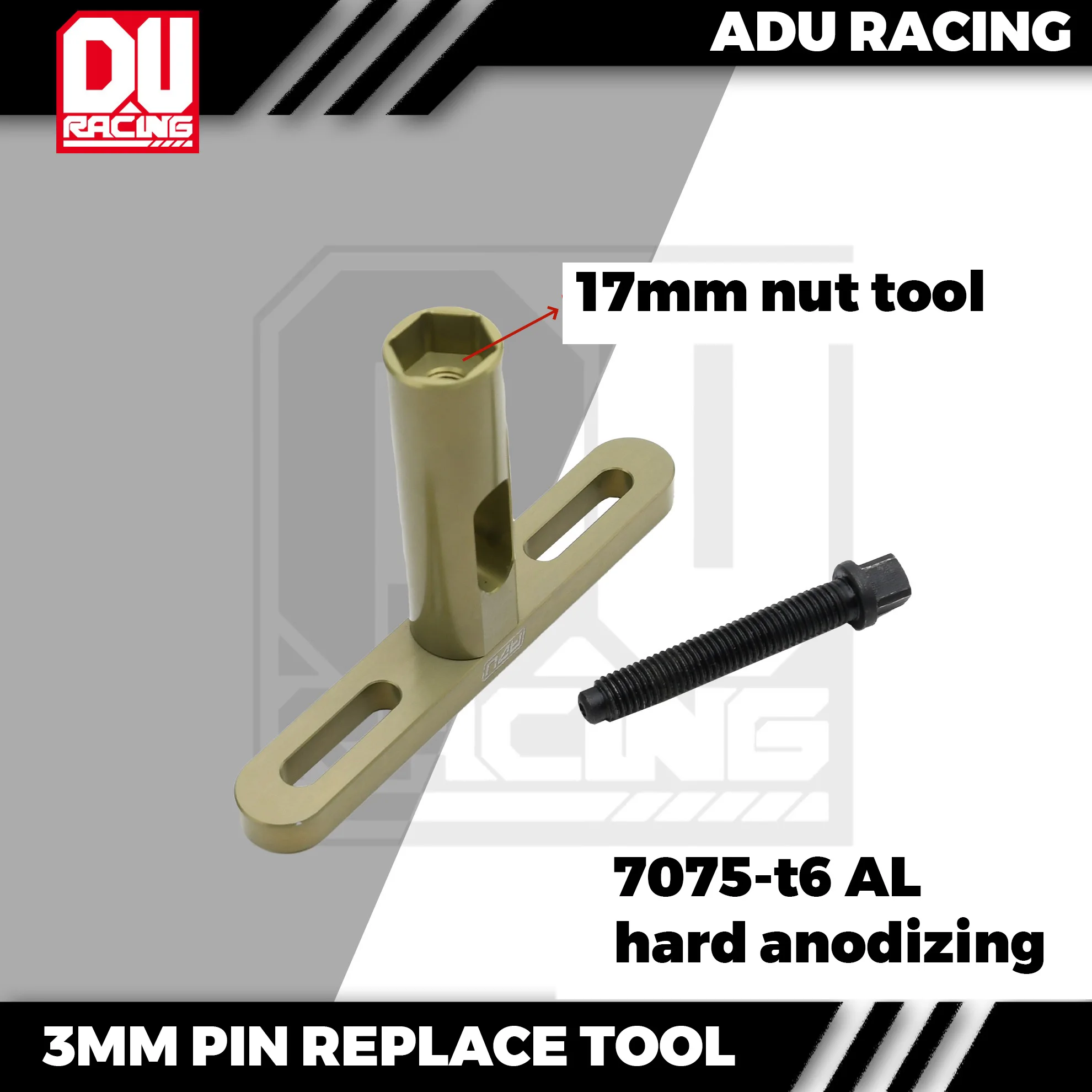 

ADU RACING Штифт для собачьих костей 3 мм