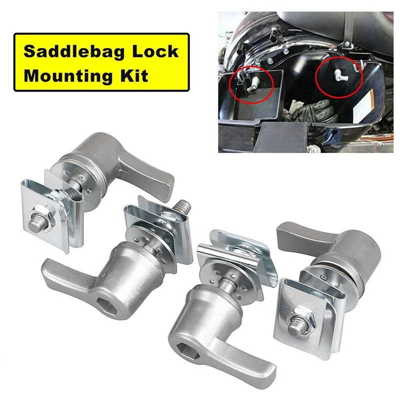 Saddlebag Lock Mounting Screw Bolts For Touring Road King Electra Street Glide