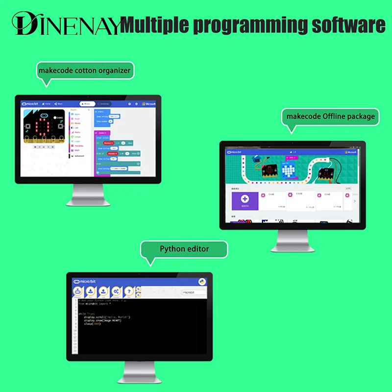 Micro:Bit V2 Micro Bit Go Edition BBC Microbit для детей DIY макетная плата V2.0Board