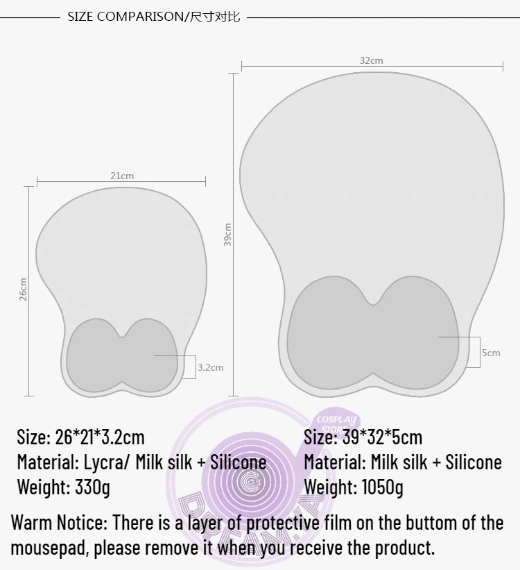 3D коврик для мыши Tokisaki Kurumi в стиле аниме Дата и прямая трансляция Himekawa Yoshino