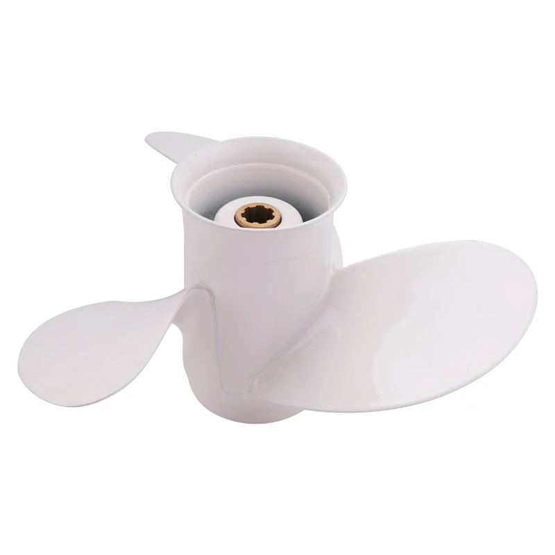 Лодочный пропеллер 6G1-45943-00-El 8 1/2X7 1/2 для подвесного двигателя Yamaha 6-8Hp алюминиевый