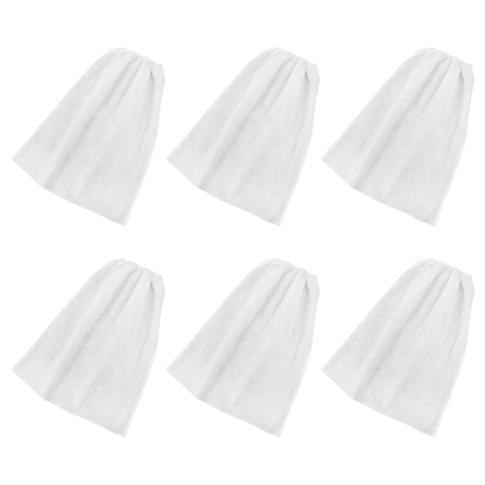 

10 Pcs Bath Skirt Non-woven Fabric Skirts Ladies White Dress Lady Disposable Towel Women Wearable Bathing