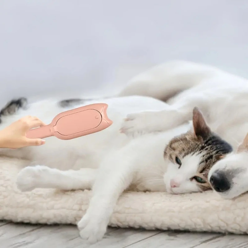 Ролик для удаления шерсти домашних животных липкий с эргономичной ручкой собак и