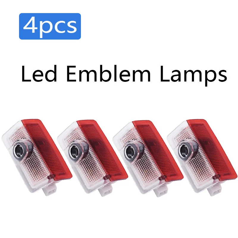 

4X Led Car Projector Door Welcome Light Compatible For W205 W176 W246 W212 W213 W166 W156 C204 A B C E GLA GLC GLE GLS Class