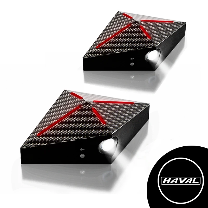 

Для haval f7 f7x h2 h2s h5 h6 h8 h9 jolion Автомобильная дверь Предупреждение Проекционный приветственный свет Перезаряжаемые аксессуары 2 шт. светодиод