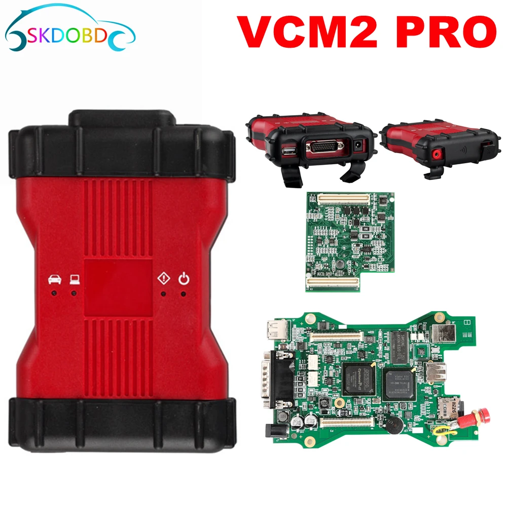A + оригинальный VCM2 полный чип V280.21 многоязычный VCM 2 PRO IDS Mazd V94 и для диагностического инструмента Fo-rd V101 UCDS OBD2