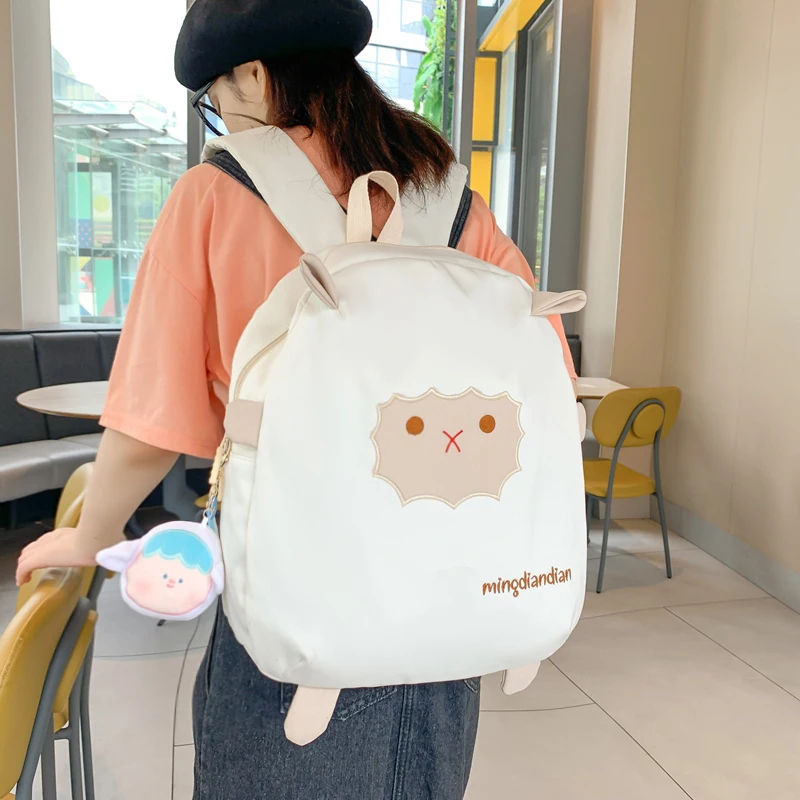 

Kawaii Women Backpack Waterproof School Bag For Teenager Girl Student Bookbag Laptop Rucksack Cute Female Travel Bagpack Mochila