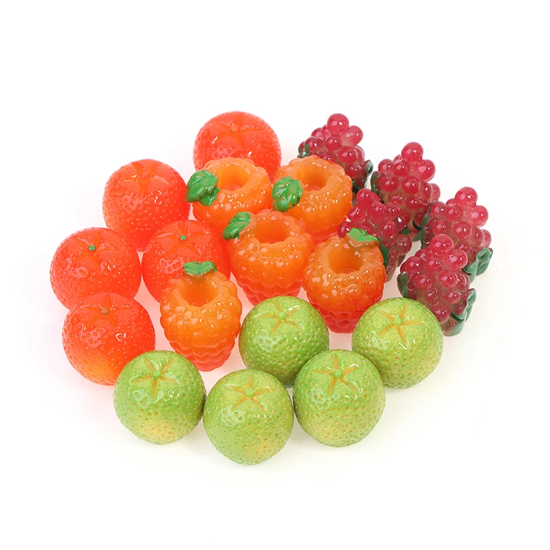 

5pcs 1:6 / 1:12 Dollhouse Miniature Orange Model Food Play DIY For Dollhouse