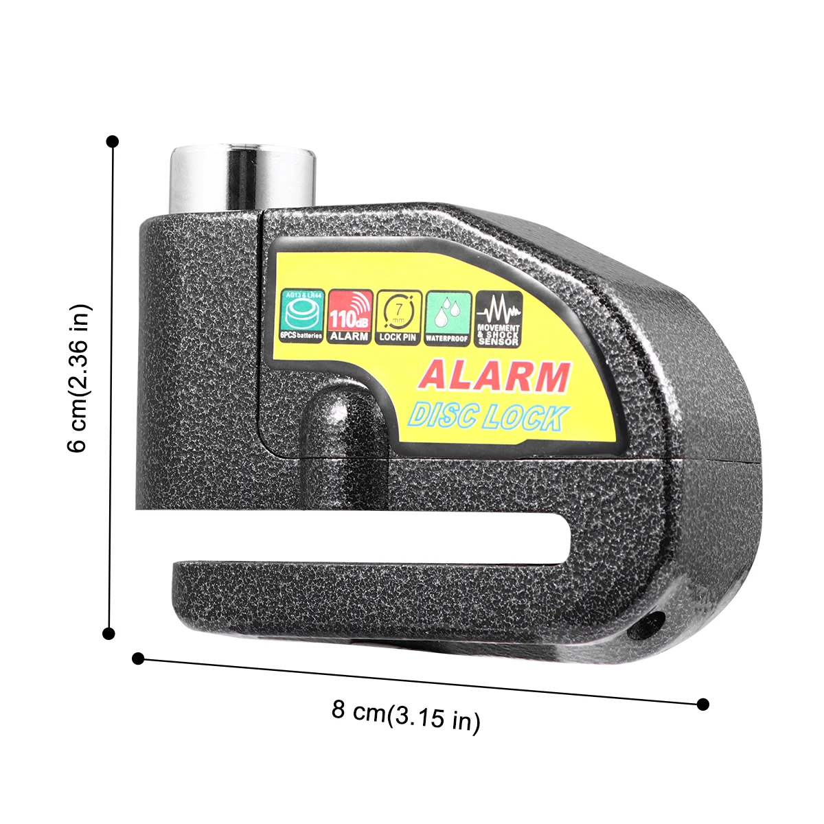 Противоугонный замок для мотоцикла сигнализация колесный навесной дисковый