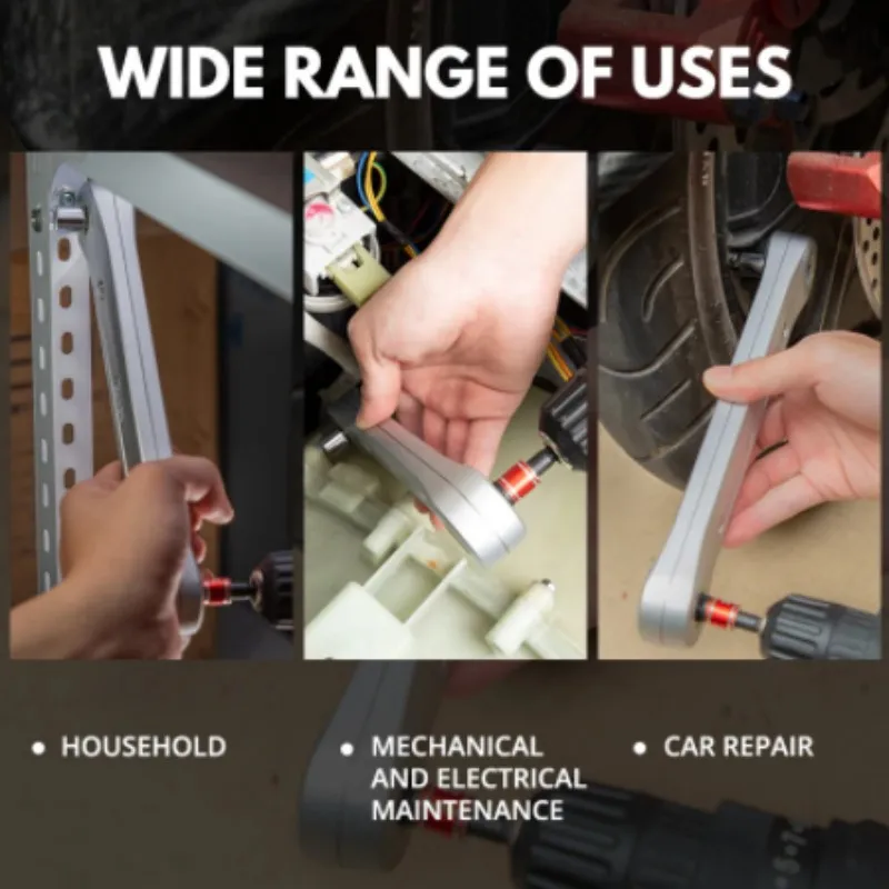 

Universal 3/8 Inch Metal Extension Wrench Automotive DIY Tools Auto Spare Parts Corner Hand Tool