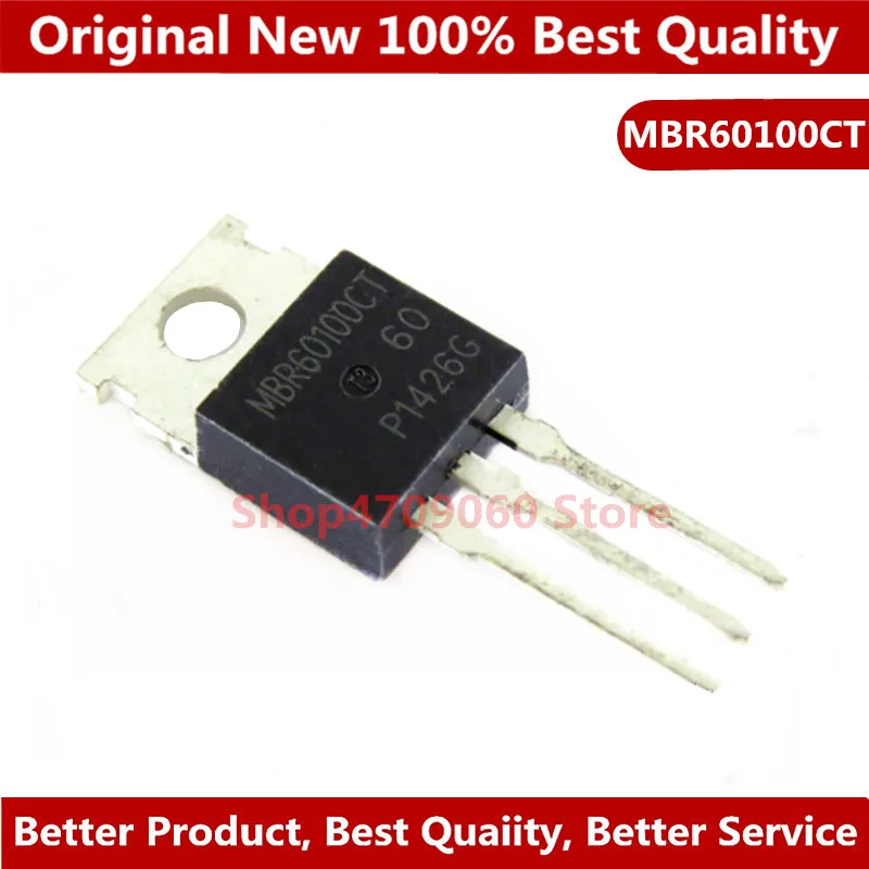 5 шт. MBR60100CT TO220 MBR60100 TO-220 60100CT V60100C диод Шоттки 60 А 100 в оригинал