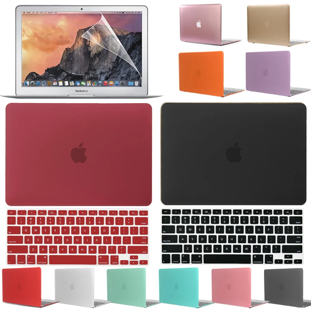 

Чехол для ноутбука Apple Macbook M1 Chip Air Pro Retina 11 12 13 15 16 дюймов Жесткий Чехол, 2020 Touch Bar ID Air 13 A2337 A2179 чехол
