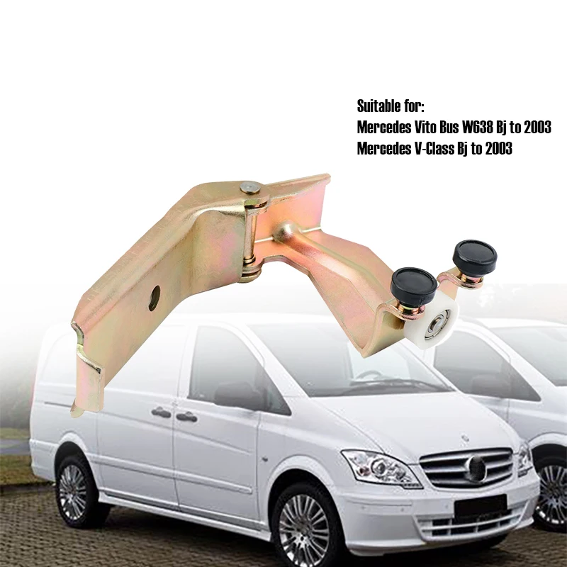 

Для Mercedes Vito W638 Viano раздвижная дверь роликовая Направляющая шарнир Средний правый 6387600847 A6387600847