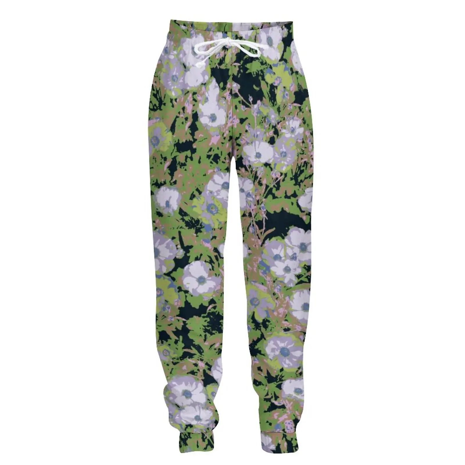 

Jumeast Jogger Casual Sweatpants Baggy Pants For Men Vintage Flowers Mens Straight Pants Oversized Streetwear Tracksuit Trousers