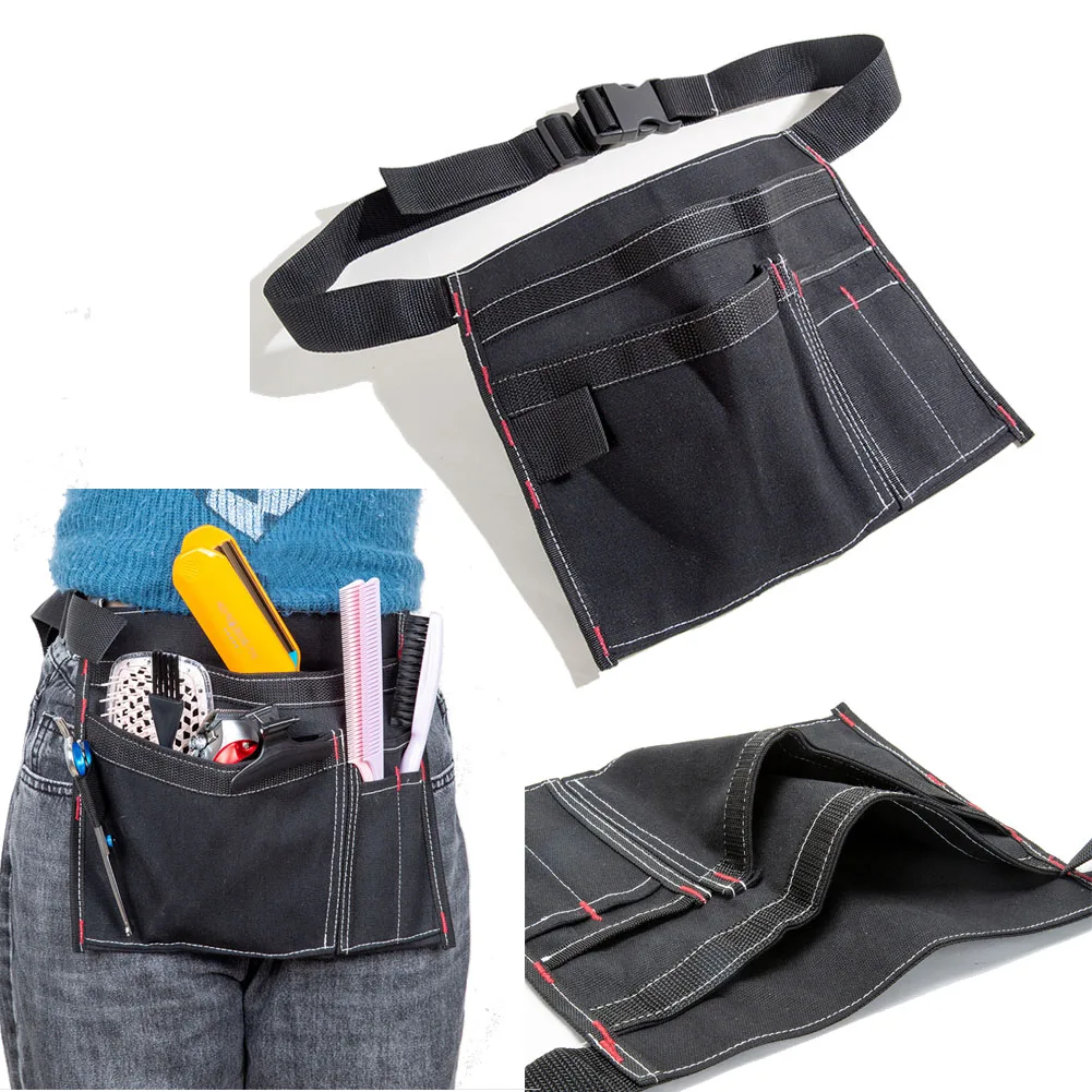 

Тканевый парикмахерский фартук, многофункциональный ножничный водонепроницаемый регулируемый удобный износостойкий для парикмахерских аксессуаров