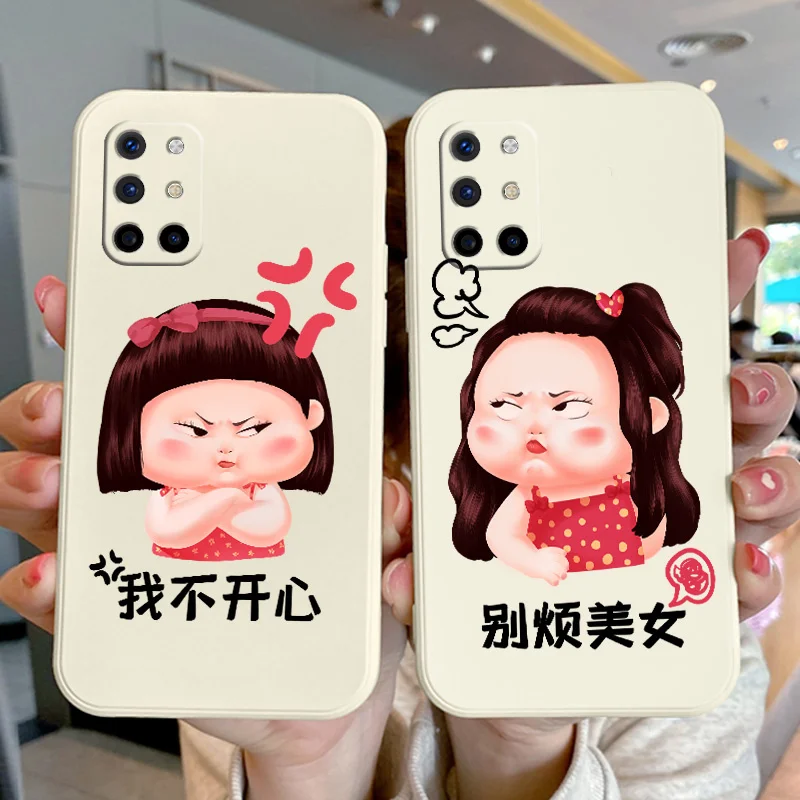 

Furious Girl Phone Case For Oneplus 8t 9 9pro pro Liquid Silicone Cover