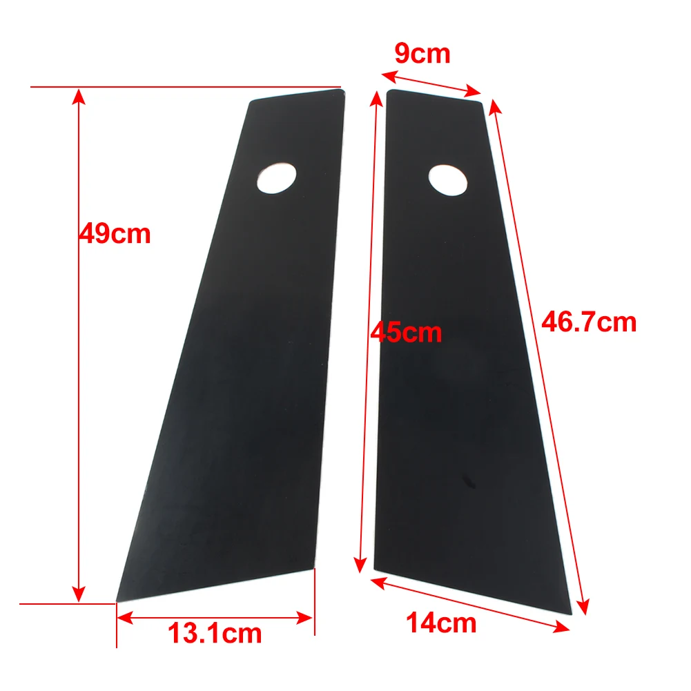 2 шт. декоративные наклейки для окон и дверей автомобиля Tesla Model Y 2020 2021 2022