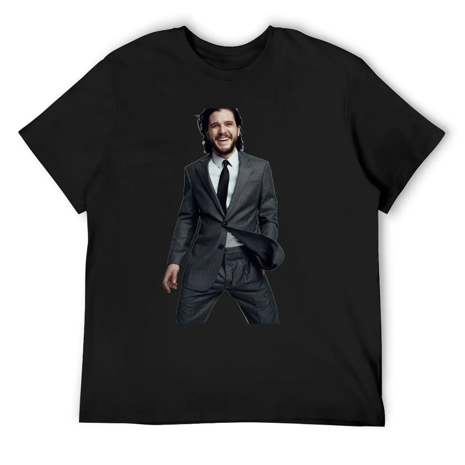Футболка Harington Kit летние топы в стиле аниме рубашки с рисунком мужские