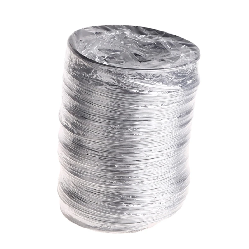 

Aluminum Foil Hose Inner Diameter 80mm Flexible 3/6 Meter Pipe Ventilation Ducting Vent Hose Dryer Hood Exhaust Duct