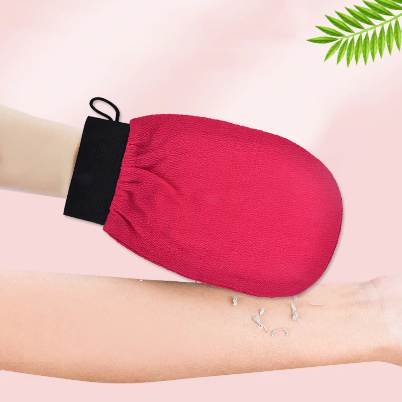 

DIDIHOU Moroccan Hammam Exfoliating Scrub Glove Preparation Durable Shower Scrub Gloves Body Facial Tan Massage Mitt