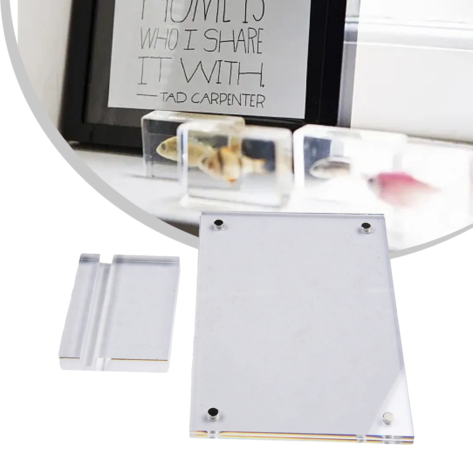 

Акриловая настольная рамка