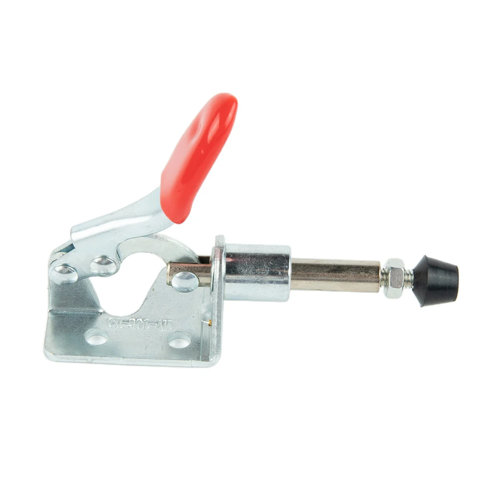 

45Kg Antislip Vertical Toggle Clamp GH-301-AM Covered Handle For Hand Tool Toggle Clamp Holding Capacity Push Pull Toggle Clamp