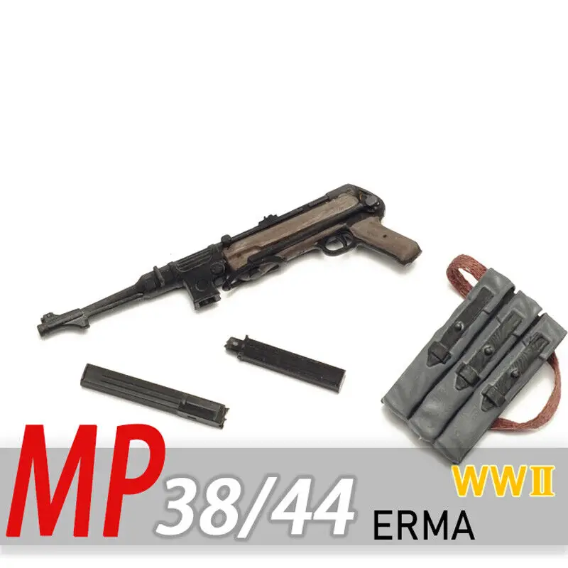Масштаб 1/12, солдат Mp38/44, реквизит в Военном Стиле общего назначения, модель для фигурки тела 6 дюймов