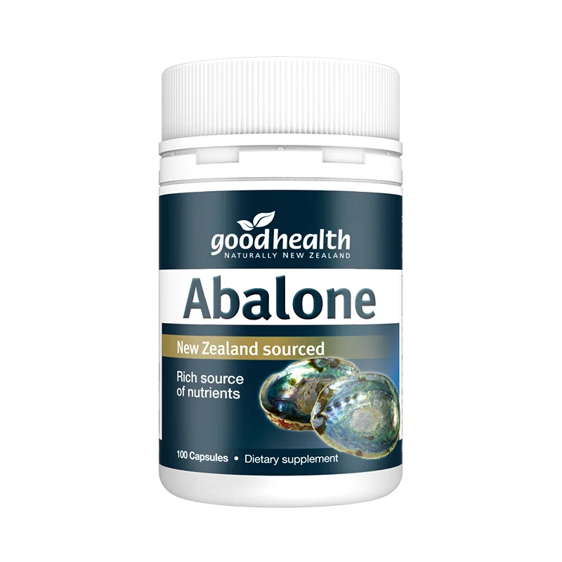 

Goodhealth Abalone Essence Capsules 100 Capsules/Bottle Free Shipping