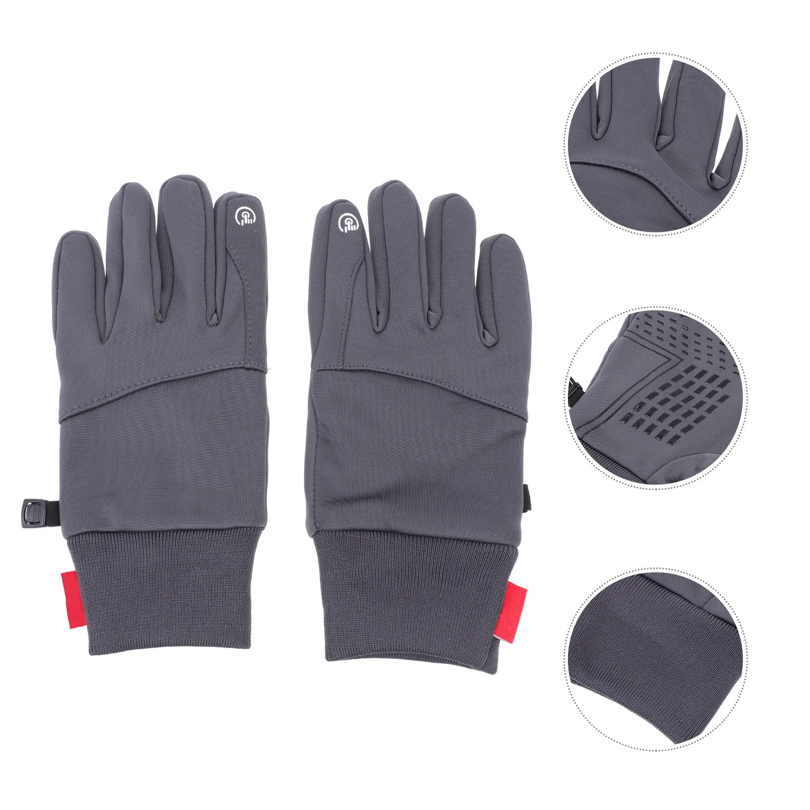 

1 Pair Wind-proof Warm Hand Thicken Fluffy Unisex