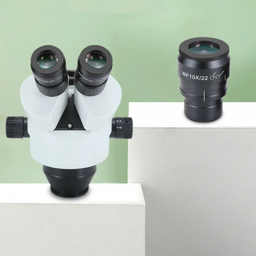 Бинокулярный стереомикроскоп WF10X 22 мм окуляр с высокой точкой кокуляр