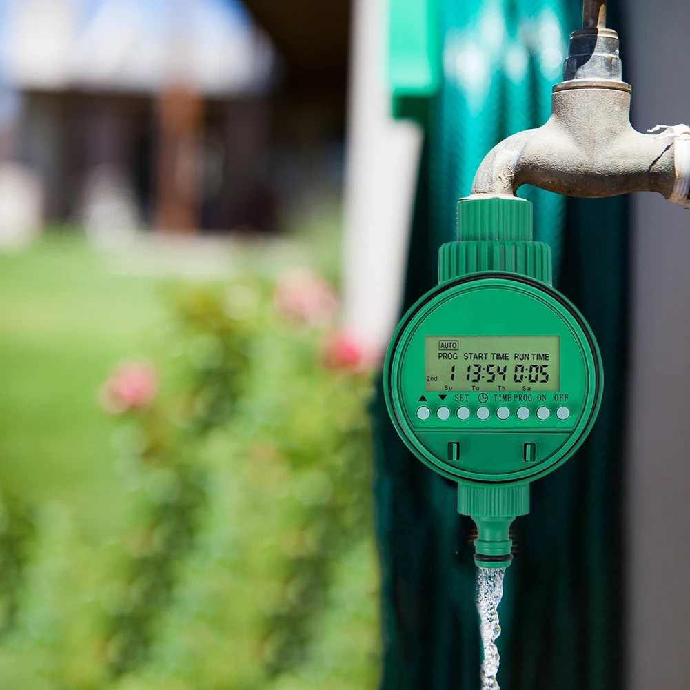 

Automatic Garden Water Timer Garden Automatic Irrigation Controller Yard Programmer Outdoor Sprinkler Watering Timer