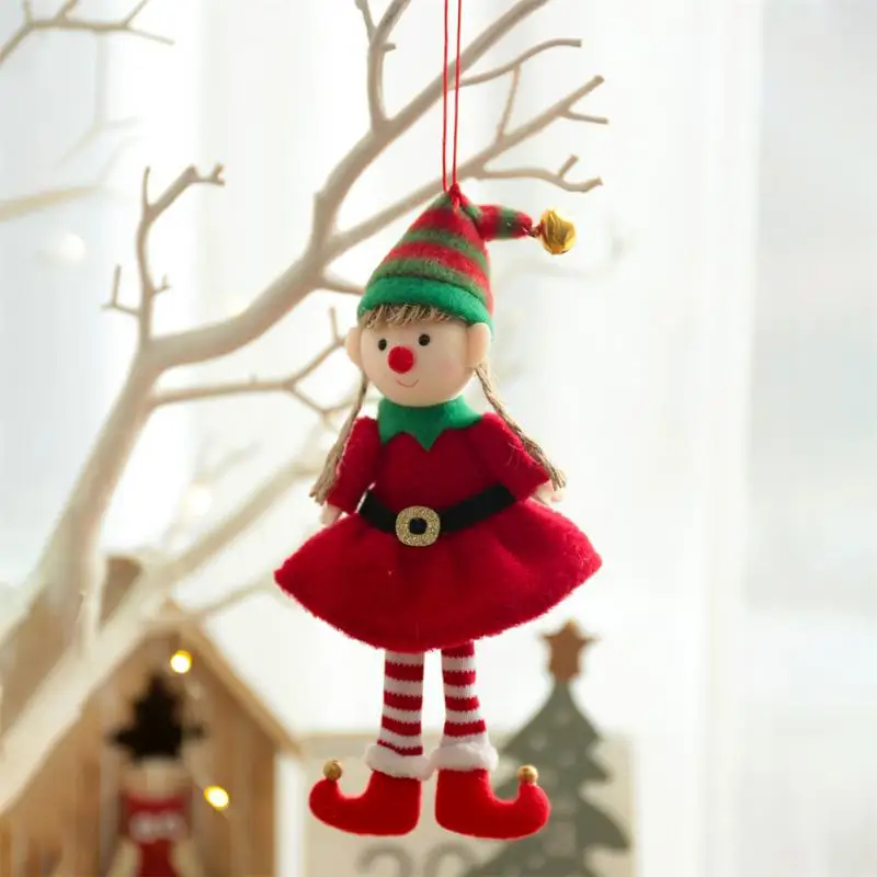 

Christmas Decoration Plush Leg Elf Doll Ornaments Boys Girls Elves Toy Doll For Home Xmas Tree Decor Christmas New Year 2022