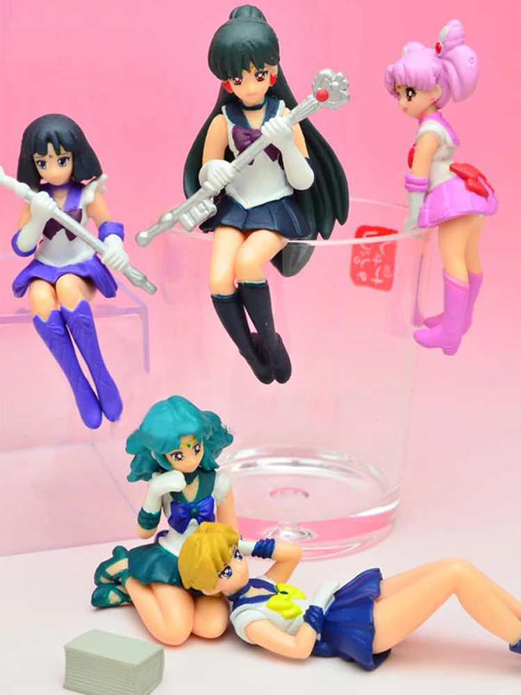 

Bandai Anime Figure Gacha Sailor Jupiter Capsule Toy Sailor Moon Mercury Mars Meiou Setsuna Pendant Toys Figures Children Gifts