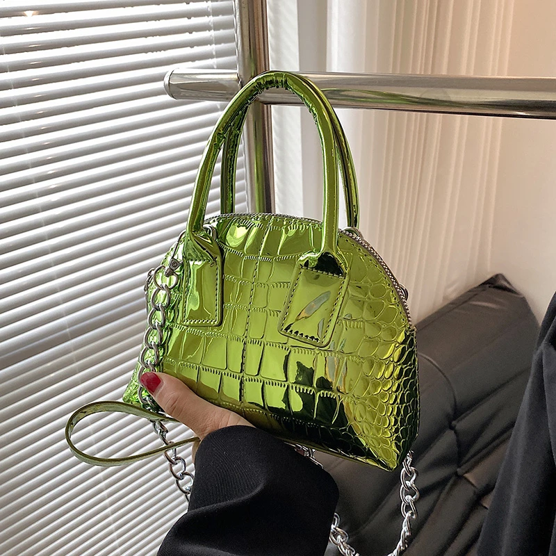 Crossbody Luxury Bags For Women 2023 Fashion Top Quality Long Silver Chain Shoulder Bags Designer Bags Ladies Hand Bags Purses