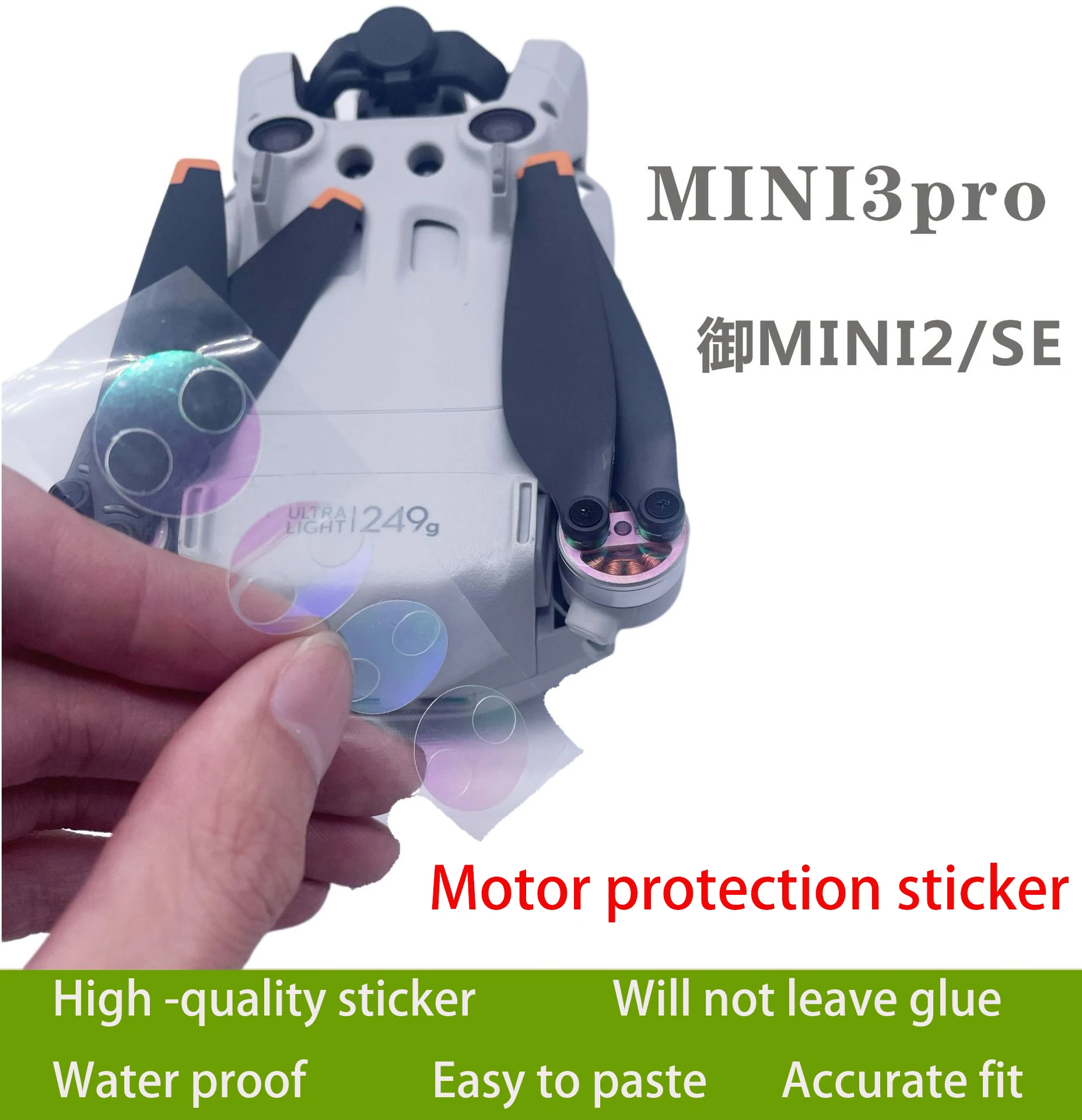 

Motor Dust Cover for DJI MINI 3PRO/MINI 2/SE Motor Protection Sticker Motor Dust Cover