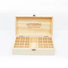 Деревянная коробка для хранения эфирных масел для doTERRA, коробка для хранения с 25 отделениями, 15 мл, 24 + 1 отделение, стандартная коробка