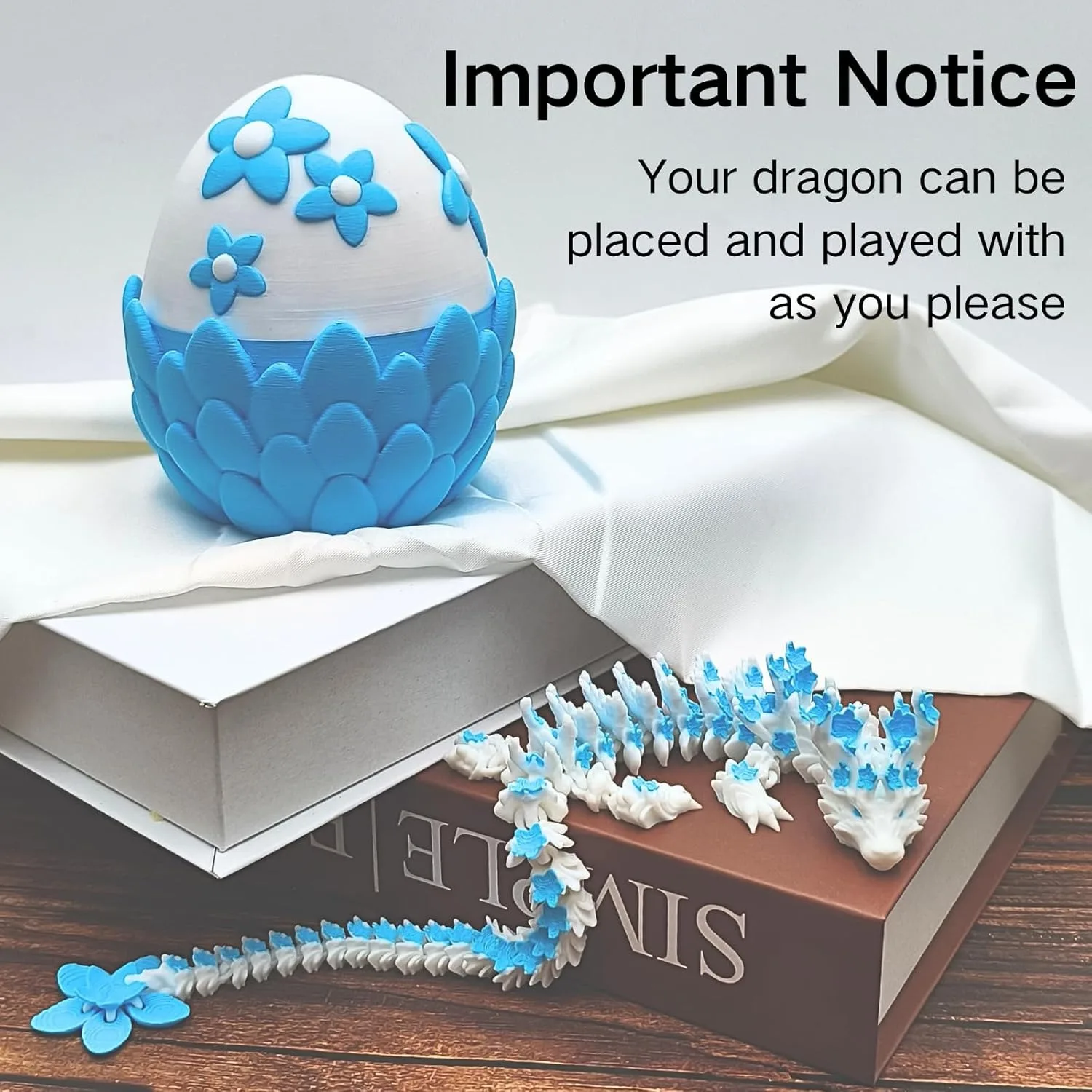 3D-печатные яйца дракона для пасхальных корзин, предварительно наполненные пасхальные яйца с фигурками драконов Сакура и динозавров-антистрессами в качестве призов (art.: 3920dafcfac64) - 3920dafcfac64