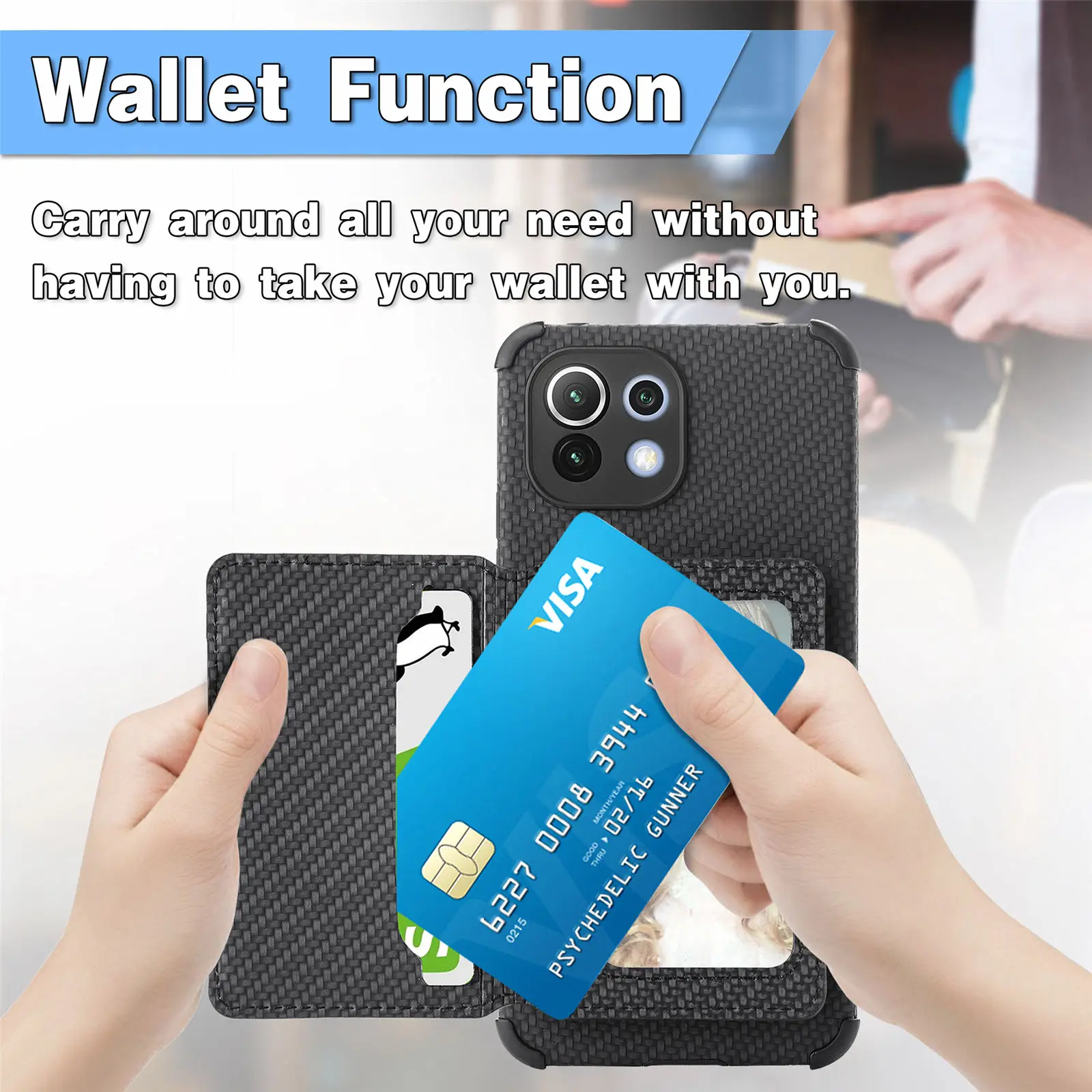 Magnetic Wallet Phone Fundas for Xiaomi Mi 13 12 11 Lite 10T Pro 10i Poco M3 X3 NFC M5 Card Holder Case PU TPU Shockproof Coque