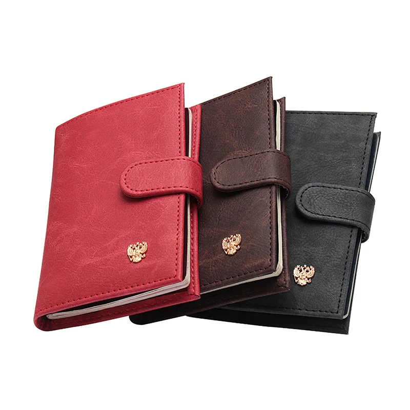 

Russia Passport Cover Multi-Cards Slot Design Pu Leather Hasp Case Women Men Air Ticket Documents Wallet Card Holder Bag